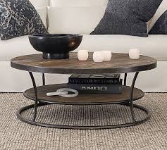 Glass Wood And Metal Coffee Tables