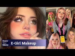 pink nose e makeup know your meme