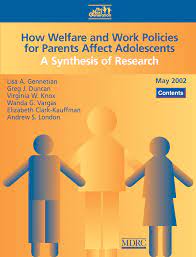 PDF) How Welfare and Work Policies for Parents Affect Adolescents: A  Synthesis of Research
