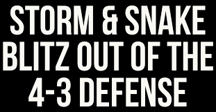 Playing cornerback is difficult, there's no doubt about it. 4 3 Defense Blitz Package With Man Free Coverage