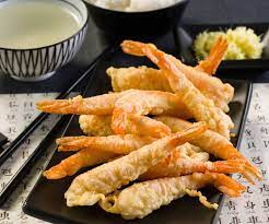 ebi tempura langostinos en tempura