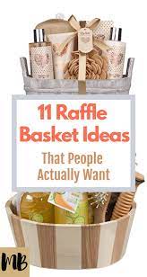 11 raffle basket ideas that people