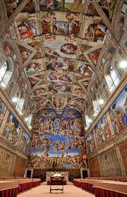 Michelangelo   Sistine Chapel  THE LAST JUDGEMENT   maItaly 