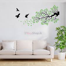Wall Stickers Tree Branches And Birds