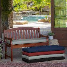 Rectangle Outdoor Bench Cushion