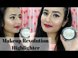 makeup revolution highlighter peach