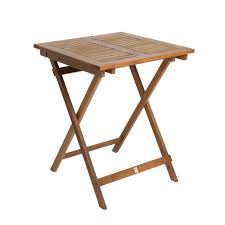 Certified Wooden Square Foldable Table