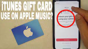 can you use itunes apple gift card