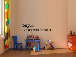 Wall Decal Boy Noise With Dirt On It