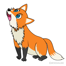 howling fox cartoon free png image