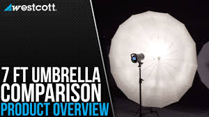 7 Foot Umbrella Portrait Comparison Youtube