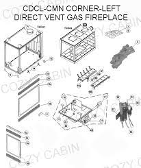 Direct Vent Gas Fireplace Cdcl Cmn