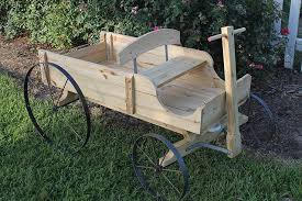 Wooden Wagon Decorative Wagon Wood Wagon
