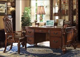 imperial executive desk cherry brown