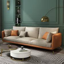 orange khaki color commercial furniture