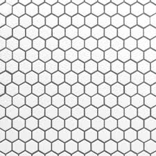 modern hexagon tile floor decor