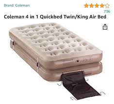 Coleman 4 In 1 Quickbed Twin King Air