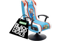 x rocker super mario gaming chair