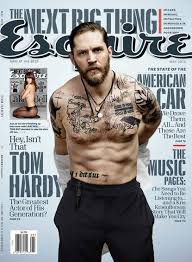 Tom hardy is a british actor best known for his roles in films like 'inception,' 'mad max: Tom Hardy Ditches Shirt For Esquire Cover Says He S Always Been Frightened With Men I Don T Feel Very Manly New York Daily News