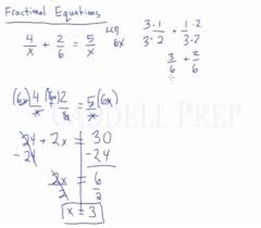 Learn How To Solve Fractional Equations