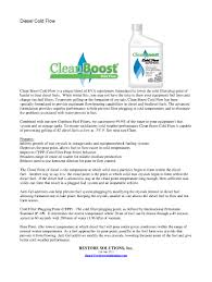 Cleanboost Anti Gel Diesel Cold Flow 55 Gallon Restore