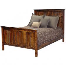 Timberline Panel Amish Bed Rustic