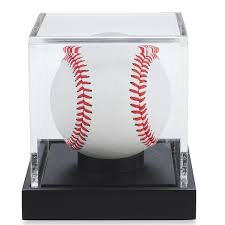 Home plate, formally designated home base in the rules, is the final base that a player must touch to score. Baseball Display Case By Studio Decor Michaels