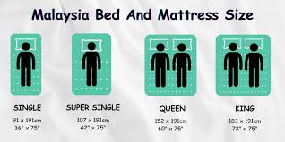 msia bed and mattress sizes