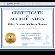 united carpet and upholstery cleaning