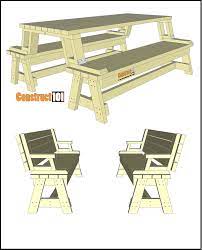 Folding Picnic Table Plans