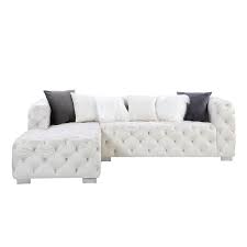 Modern Sectional Sofa In Beige Lv00391