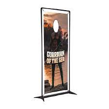 indoor banner system double sided