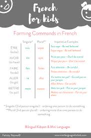 french commands for kids bilingual