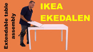 ikea ekedalen extendable table embly