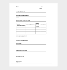 It follows a simple resume format, with name and address bolded at the top, followed by objective, education, experience, and awards and acknowledgements. Resume Format For Bcom Freshers In Word Download