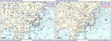 Surface And 850 Hpa Weather Chart At 0900lst On 3 May 2008
