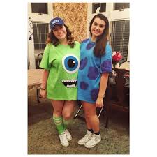 Sulley mascot cartoon sully costumes fancy dress cosplay party halloween outfits. Monster S Inc Costume Diy Halloween Costumes Friends Duo Halloween Costumes Bff Halloween Costumes
