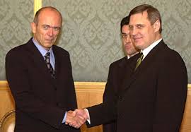 Bush Putin Slovenija Summit 2001