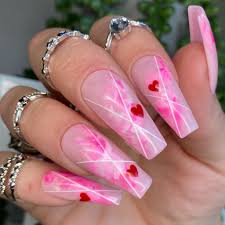 cute valentines day nail design ideas