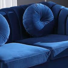 velvet rectangular sectional sofa