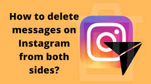 how to delete messages on insram