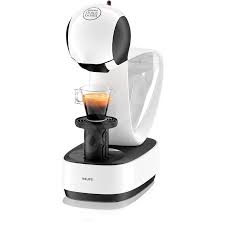 We review the best home cappuccino machines, de'longhi, mr coffee, nespresso and breville from all price ranges. Krups Kp170131 Nescafe Dolce Gusto Infinissima White Capsule Coffee Machine Alzashop Com