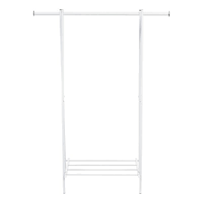 Use one in the laundry room to hang dry clothes. Iris Free Standing Metal Garment Rack Target