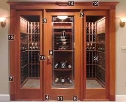 wine cellar door anatomy wine door
