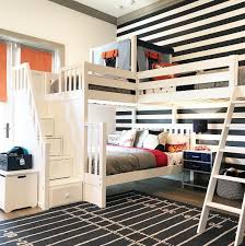 Crafted from mdf panels, this double bunk packs in plenty of extra features to help create an independent space for rest, work and play. Corner Bunk Beds Storiestrending Com