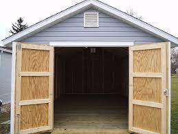 Shed Doors Building A Storage Shed