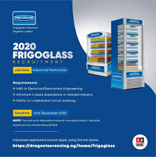 Frigoglass is a manufacturer in commercial refrigeration and west africa's leading glass producer. Dragnet Solutions Nigeria Vacancy Alert Frigoglass Is Currently Accepting Applications To Fill The Position Of An Electrical Technician Interested And Qualified Candidates Should Follow The Link Below To Apply Https Dragnetscreening Ng Home