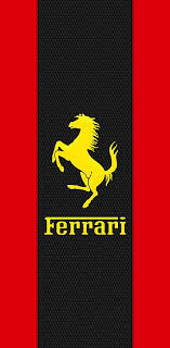 red ferrari logo backgrounds hd