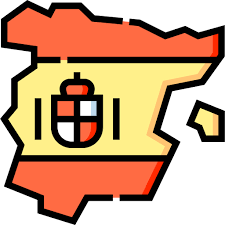 spain free maps and location icons