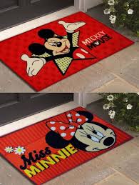 Mickey And Minnie Small Doormat